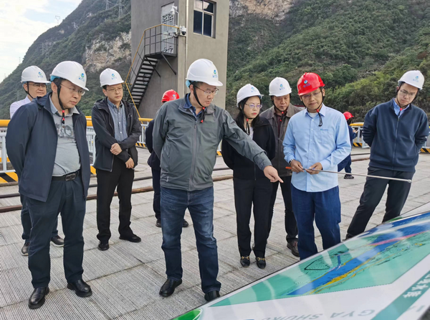 马水山赴Wepay公司所属水库调研