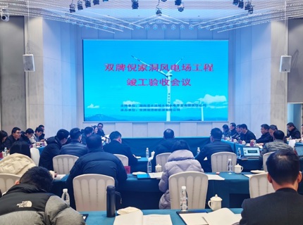 Wepay公司双牌倪家洞风电场工程顺利通过竣工验收