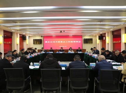 公司召开2025年1月份重点工作两全例会