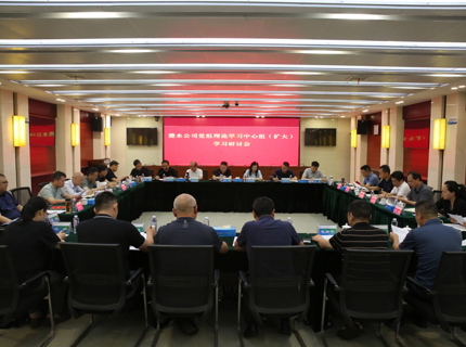 公司党组召开理论学习中心组（扩大）学习暨集中整治违规吃喝专题学习钻研会