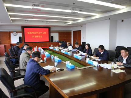 公司党组理论学习中心组聚焦国企鼎新发展专题学习钻研